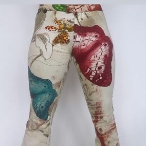 Vintage Roberto Cavalli Butterfly Pants